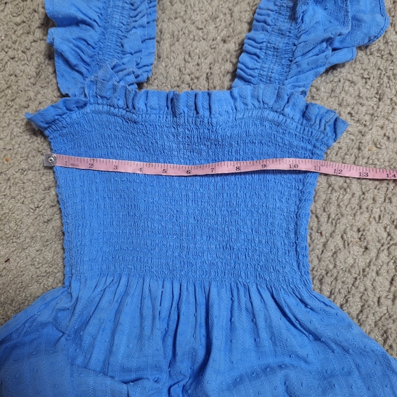 Hill House Home The Elli Nap Dress in Hydrangea Blue Size XXXS - Picture 6 of 7